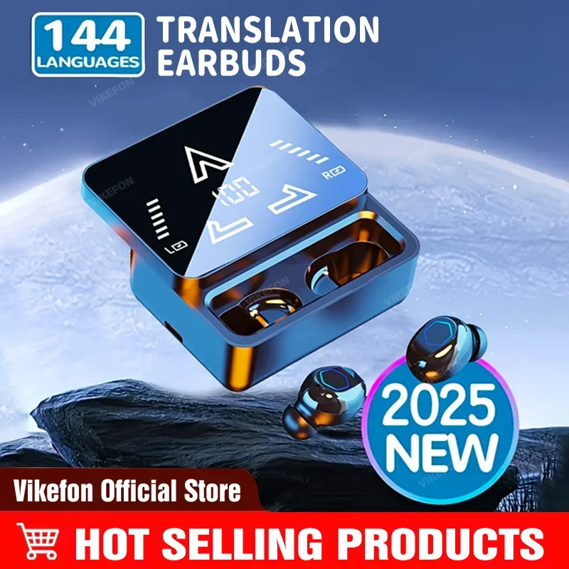 TWS Earbuds Bluetooth 5.4 Wire - Wireless Earbuds Tws ulasan dan harga