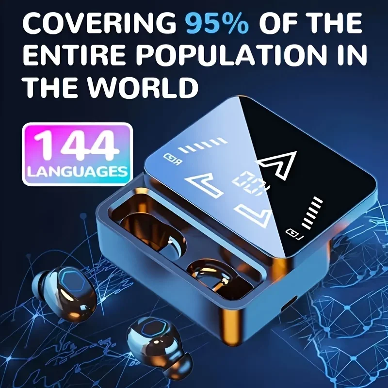 TWS Earbuds Bluetooth 5.4 Wire - Wireless Earbuds Tws ulasan dan harga
