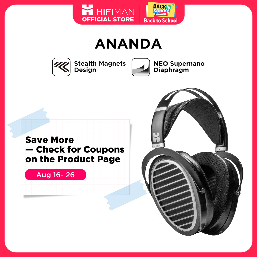 Refurbished: HIFIMAN Ananda St - Audiophile Headphone Wired ulasan dan harga