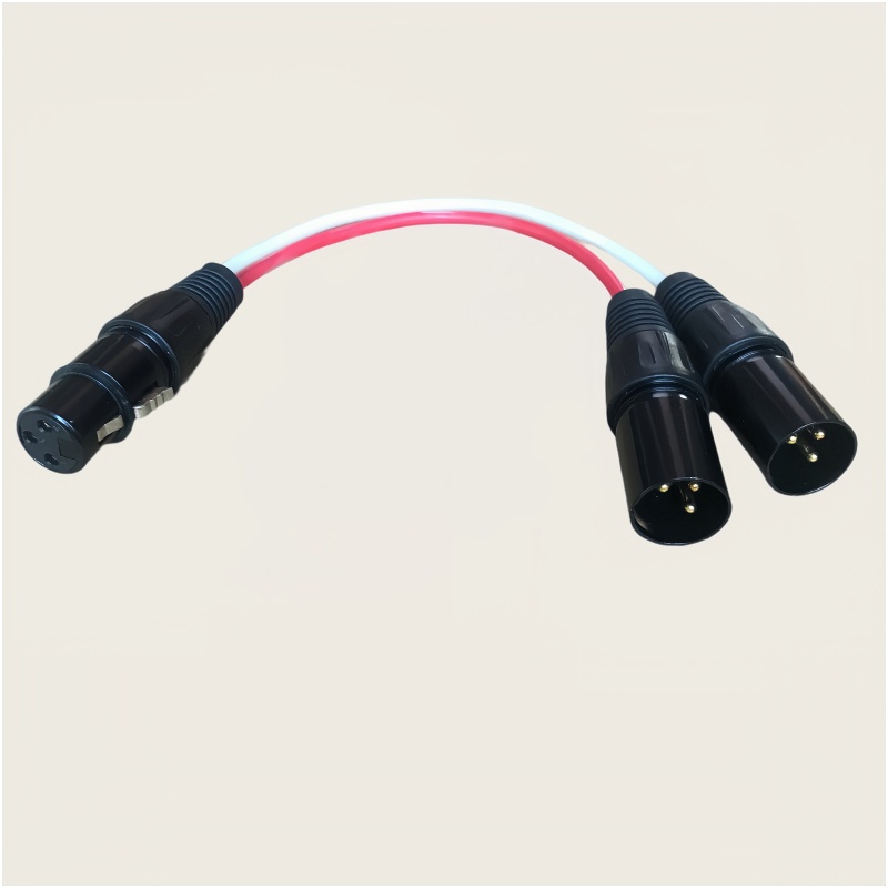 Audio Xlr Y-Splitter (4 Specif - Audio Splitter Y ulasan dan harga