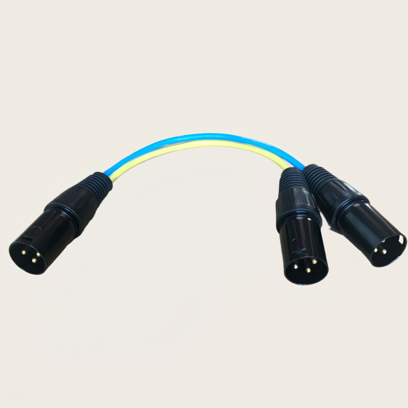 Audio Xlr Y-Splitter (4 Specif - Audio Splitter Y ulasan dan harga