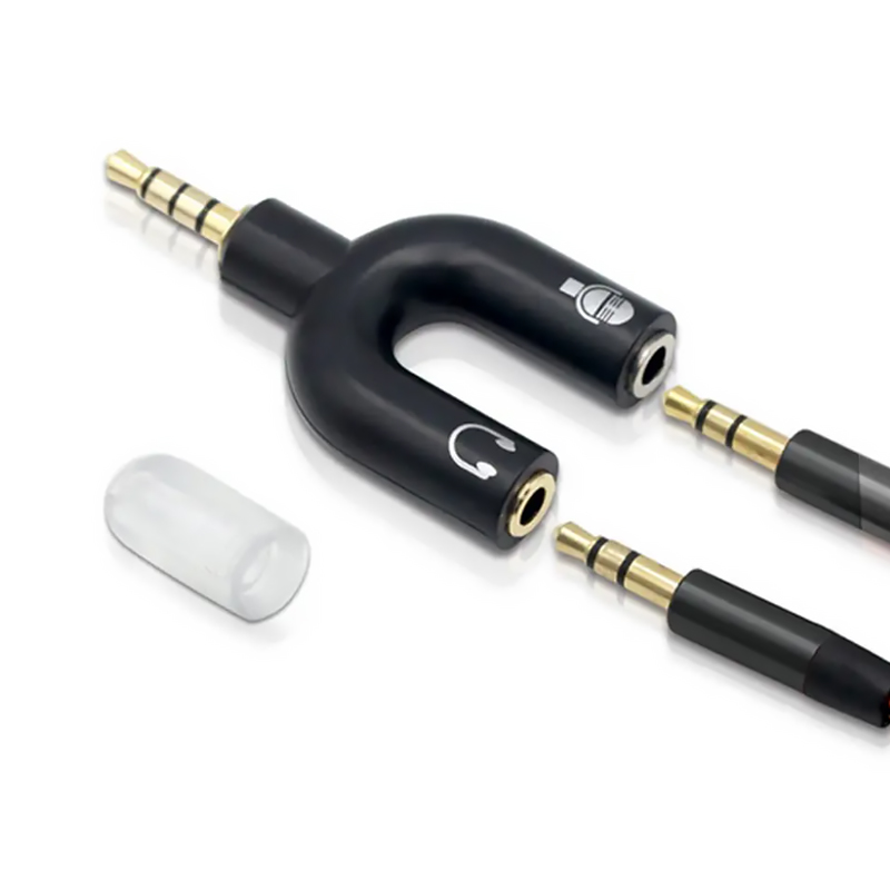 3.5mm headphone splitter micro - Earphone Splitter Jack ulasan dan harga
